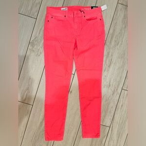 NWT! GAP Hot Pink Corduroy Legging Jeans